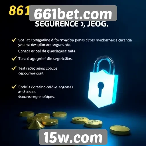 Recursos de segurança do site 661bet